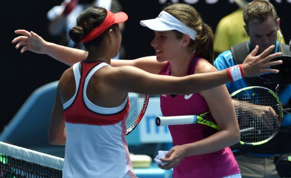 Australian Open: Zhang Shuai gratuliert Johanna Konta