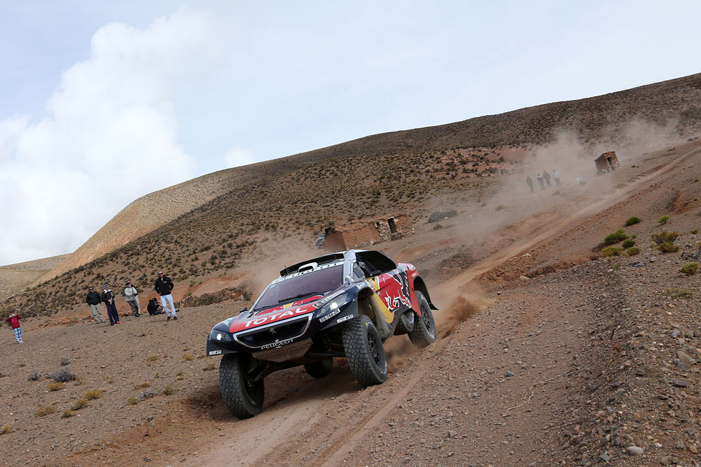 Rallye Dakar 2016: Sébastien Loeb/Daniel Elena im Peugeot 2008 DKR