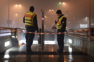 Terroralarm in München: Polizisten vor dem Hauptbahnhof