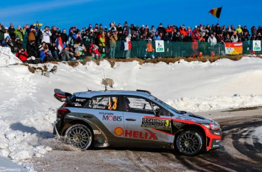 Rallye Monte-Carlo: Thierry Neuville auf Podiumskurs