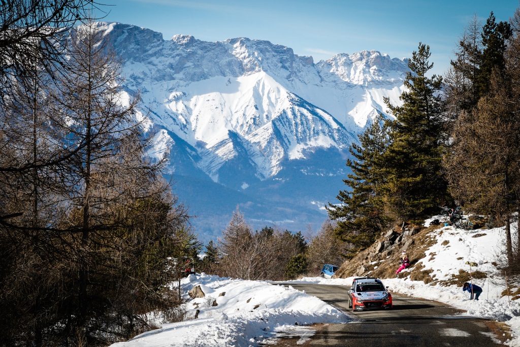 Rallye Monte-Carlo: Thierry Neuville/Nicolas Gilsoul im Hyundai i20 WRC