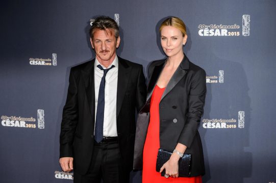 Sean Penn und Charlize Theron bei der César-Verleihung in Paris (20.2.2015)
