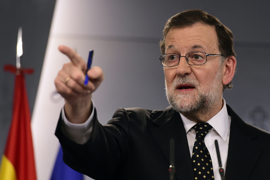 Der konservative Ministerpräsident Mariano Rajoy