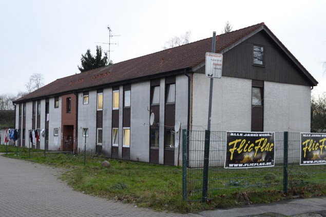 In diesem Asylbewerberheim in Recklinghausen hat der erschossene Mann gelebt