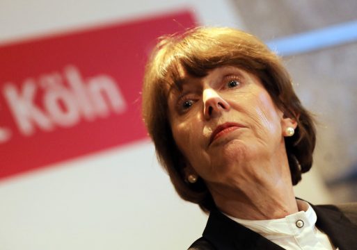 Kölns Oberbürgermeisterin Henriette Reker bei der PK am 5.1.