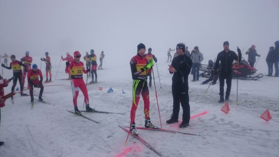 Thierry Langer (Mitte): Landesmeister 2016 im Skilanglauf