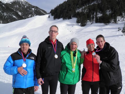 Behindertensportclub Elsenborn bei den den Special-Olympics-Winterspielen in Liechtenstein