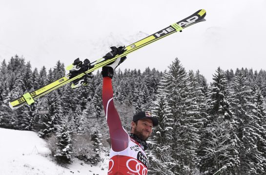 Aksel Lund Svindal hat zum ersten Mal die legendäre Lauberhorn-Abfahrt gewonnen