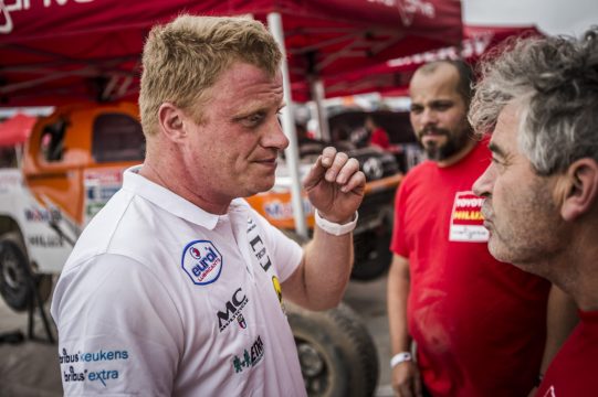 Tom Colsoul vor dem Start am Freitag