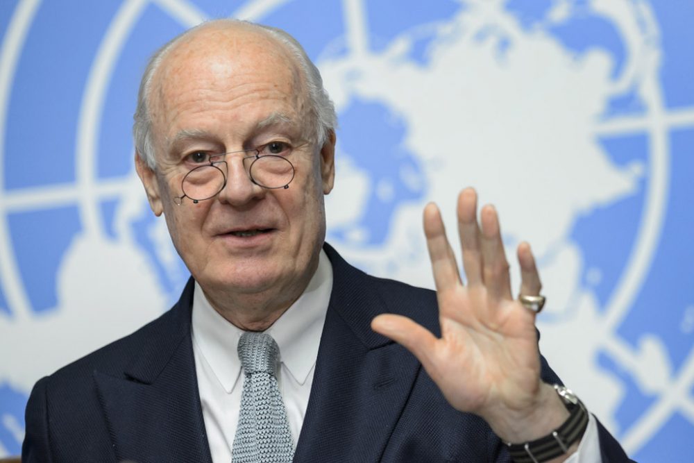 UN Sondergesandter zu Syrien Staffan De Mistura