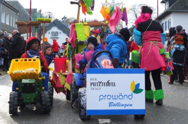 Rosenmontagszug in Büllingen