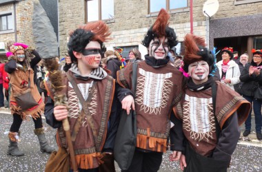 Rosenmontagszug in Büllingen