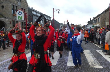 Rosenmontagszug in Büllingen