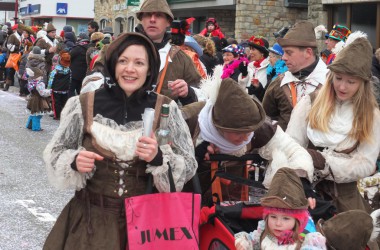 Rosenmontagszug in Büllingen