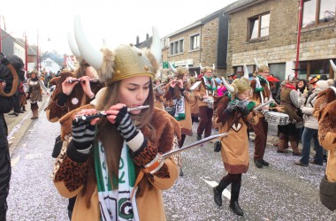 Rosenmontagszug in Büllingen