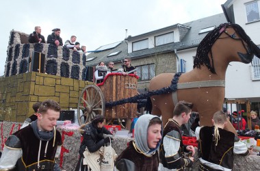 Rosenmontagszug in Büllingen