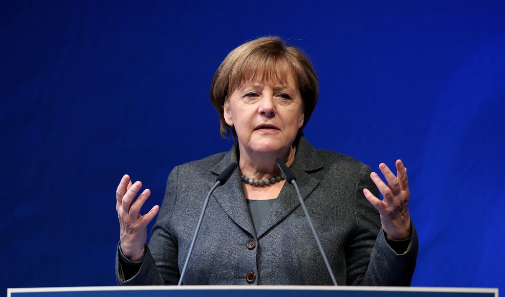 Die deutsche Kanzlerin Angela Merkel (Bild vom 13.2.)