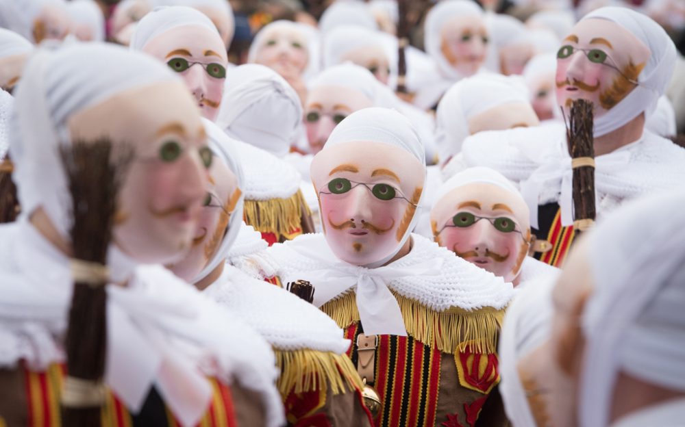 Karneval in Binche 2015 (Archivbild: Benoit Doppagne/Belga)