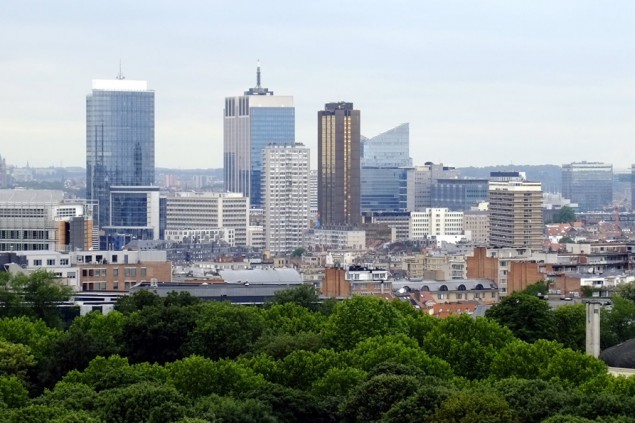 Skyline von Brüssel