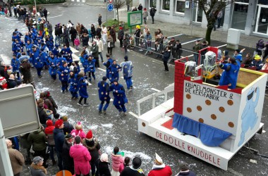 Rosenmontagszug in Eupen 2016