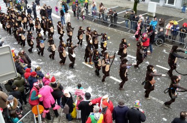 Rosenmontagszug in Eupen 2016