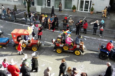 Rosenmontagszug in Eupen 2016