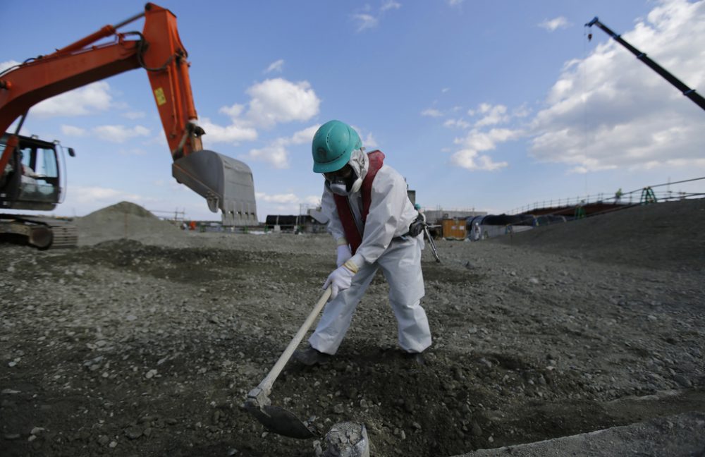 Arbeiter im AKW Fukushima