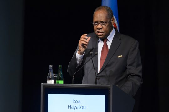 FIFA-Interimspräsident Issa Hayatou