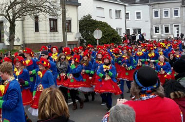 Karnevalszug in Raeren 2016