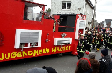 Karnevalszug in Raeren 2016