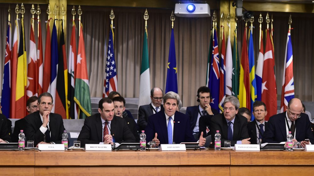 Treffen der Anti-IS-Koalition in Rom