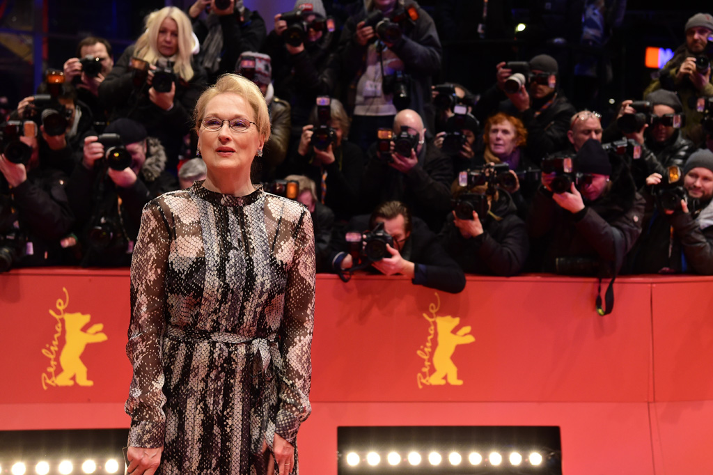 Die Berlinale-Vorsitzende Meryl Streep (Bild vom 11.2.)