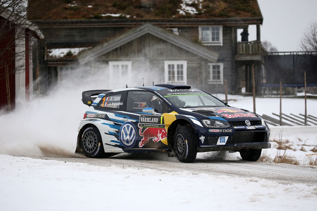 Rallye Schweden - Sébastien Ogier/Julien Inngrassia im VW Polo R WRC