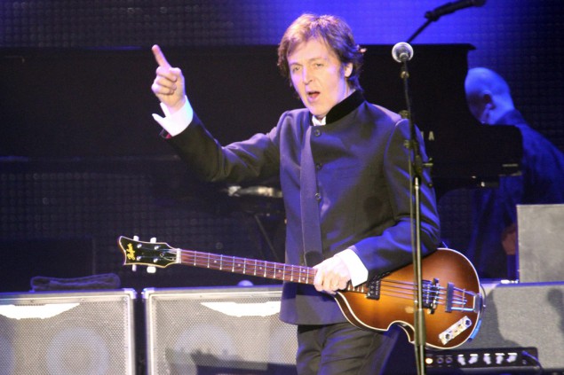 Paul McCartney am 26.11.2011 in Bologna, Italien