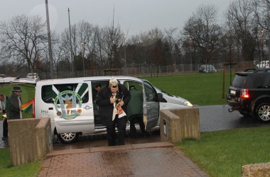 Prinz Michael IV. (Nicoll) von Eupen zu Besuch beim BRF