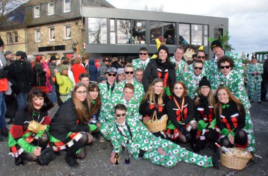 Rosenmontagszug in Bütgenbach