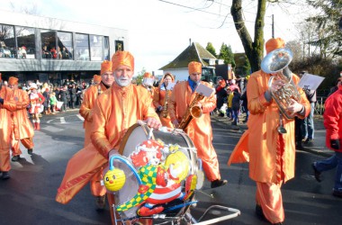 Rosenmontagszug in Bütgenbach