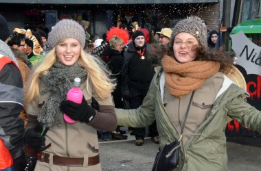 Rosenmontagszug in Bütgenbach