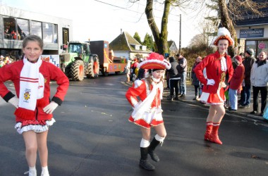 Rosenmontagszug in Bütgenbach