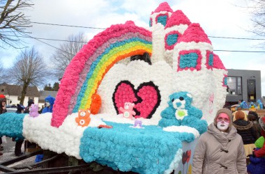 Rosenmontagszug in Bütgenbach