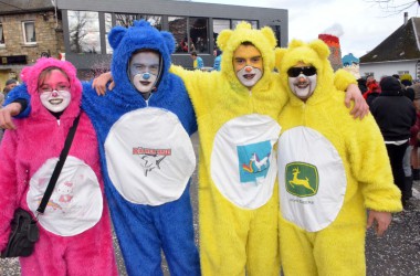 Rosenmontagszug in Bütgenbach