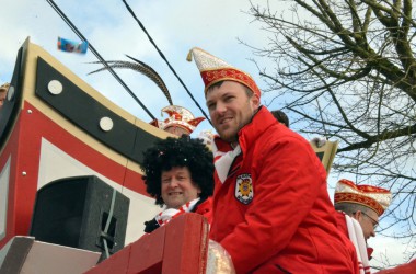 Rosenmontagszug in Bütgenbach