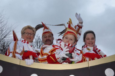 Rosenmontagszug in Bütgenbach