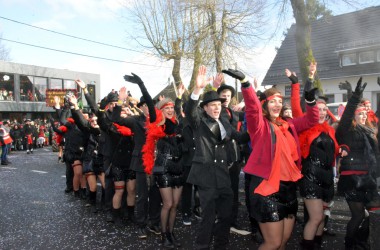 Rosenmontagszug in Bütgenbach