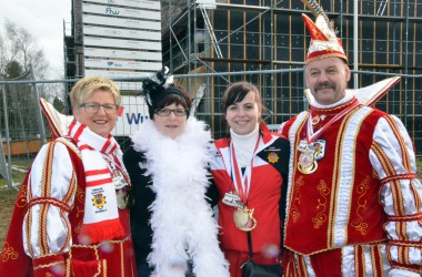 Rosenmontagszug in Bütgenbach