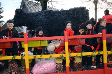 Rosenmontagszug in Bütgenbach