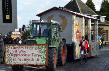 Rosenmontagszug in Bütgenbach