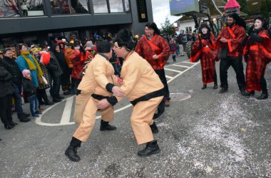 Rosenmontagszug in Bütgenbach