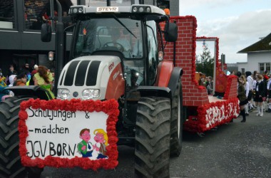 Rosenmontagszug in Bütgenbach