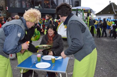 Rosenmontagszug in Bütgenbach